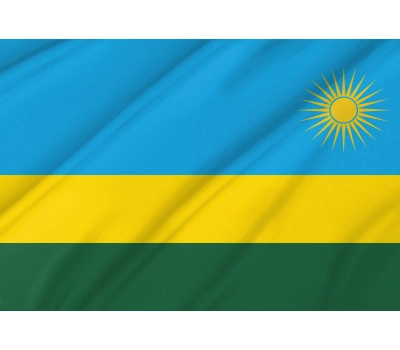 Rwanda Outdoor Quality Flag