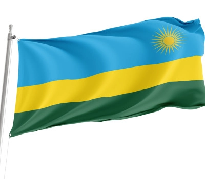 Rwanda Outdoor Quality Flag