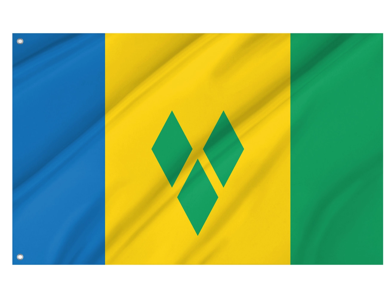 Saint Vincent Outdoor Quality Flag