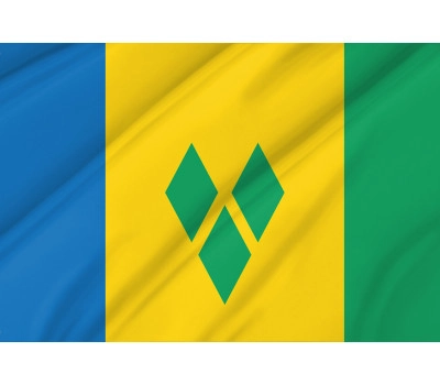 Saint Vincent Outdoor Quality Flag