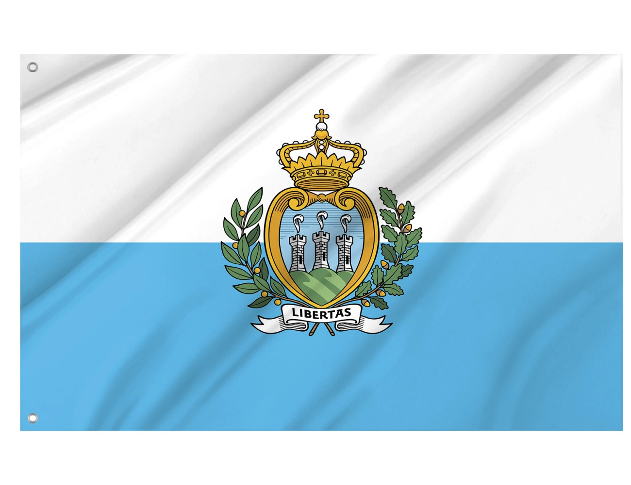 San Marino Outdoor Quality Flag