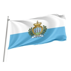 San Marino Outdoor Quality Flag