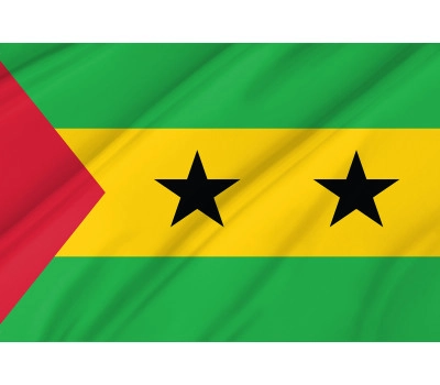Sao Tome Outdoor Quality Flag