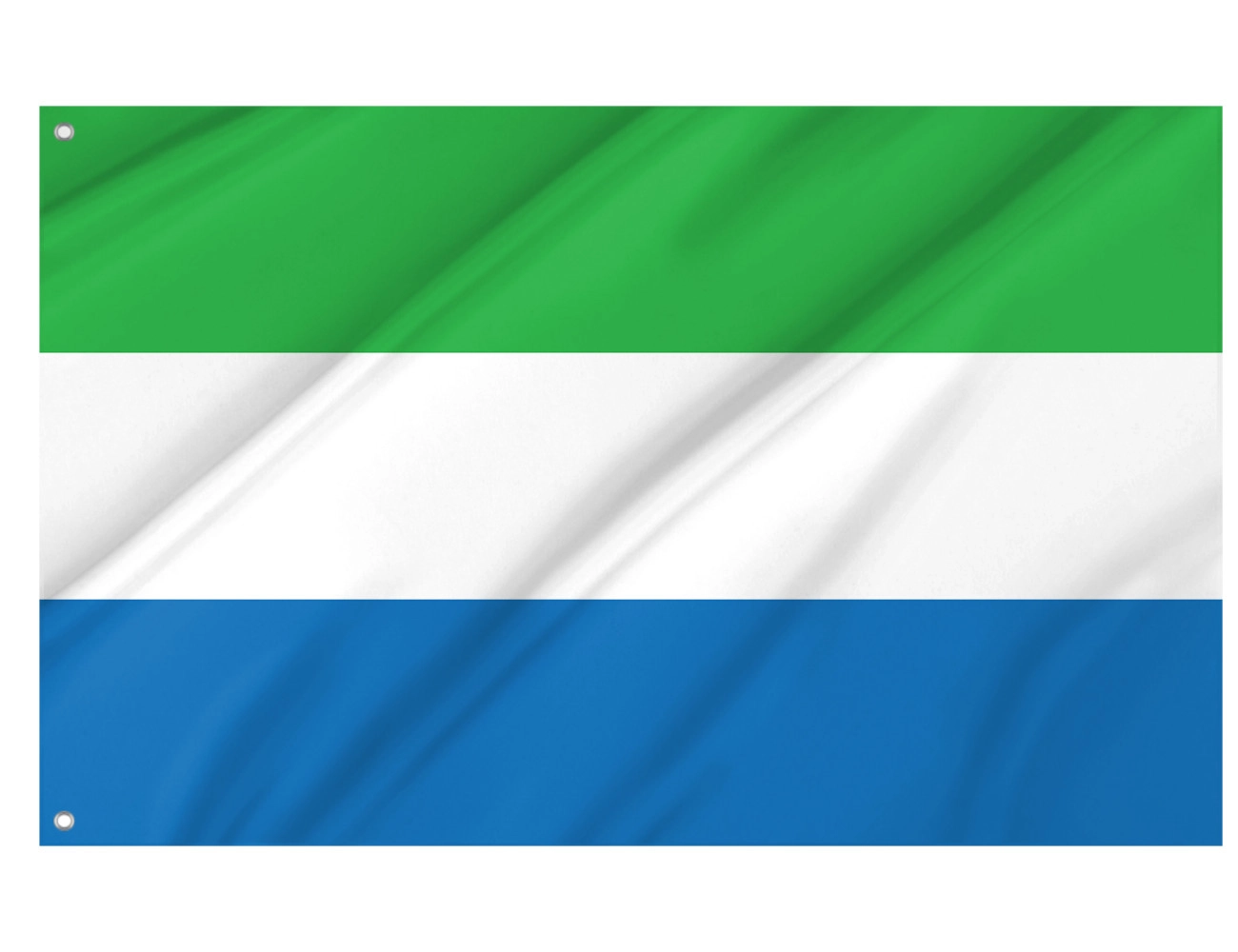 Sierra Leone Outdoor Quality Flag