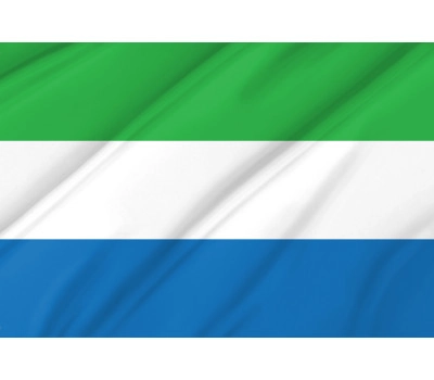 Sierra Leone Outdoor Quality Flag