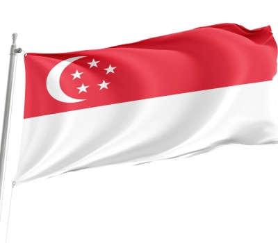 Singapore Outdoor Quality Flag
