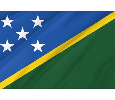 Solomon Islands Outdoor Quality Flag