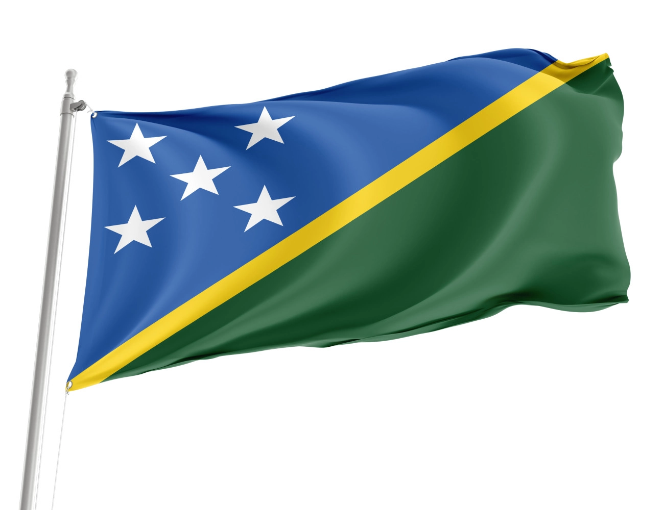 Solomon Islands Outdoor Quality Flag