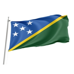 Solomon Islands Outdoor Quality Flag