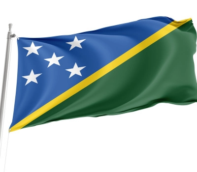 Solomon Islands Outdoor Quality Flag