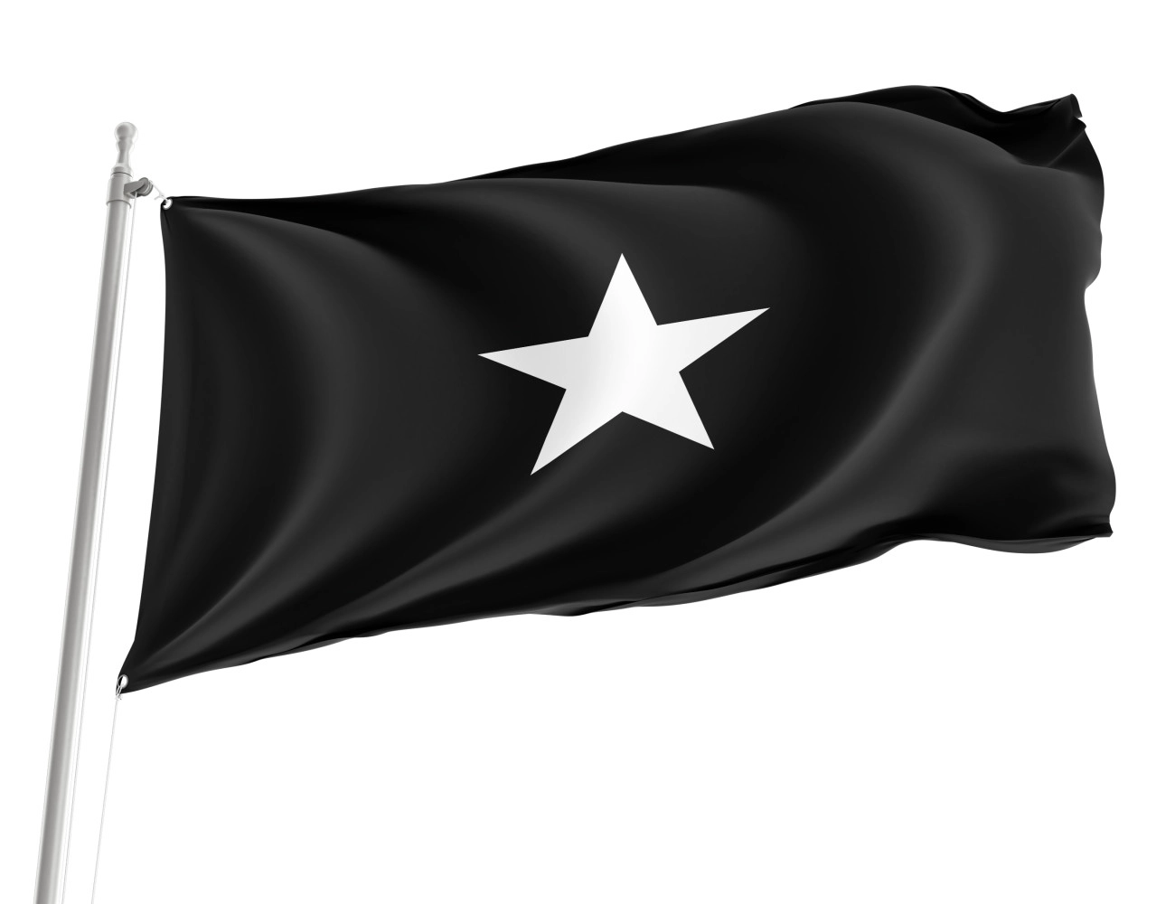 Somalia Black Outdoor Quality Flag