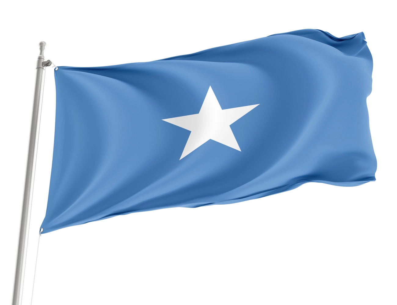 Somalia Outdoor Quality Flag