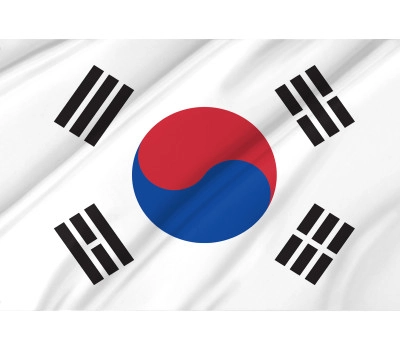 South Korea Outdoor Quality Flag