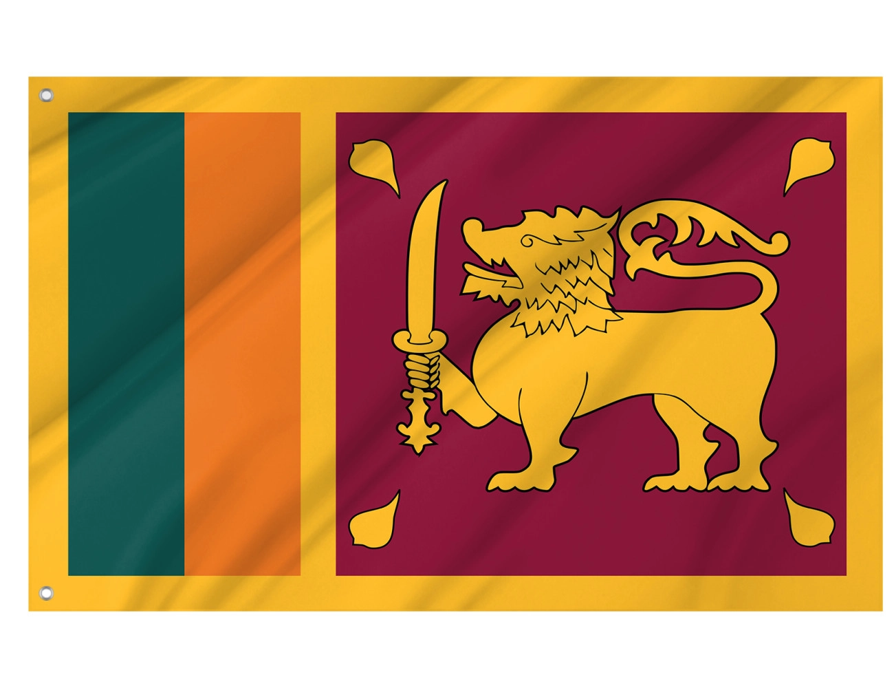 Sri Lanka Outdoor Quality Flag