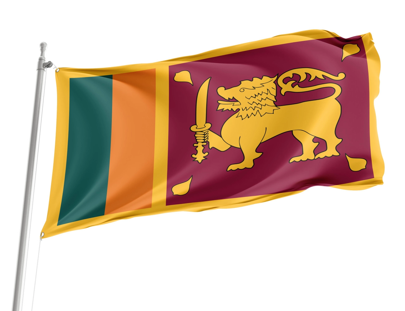 Sri Lanka Outdoor Quality Flag