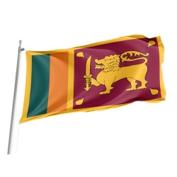 Sri Lanka Outdoor Quality Flag