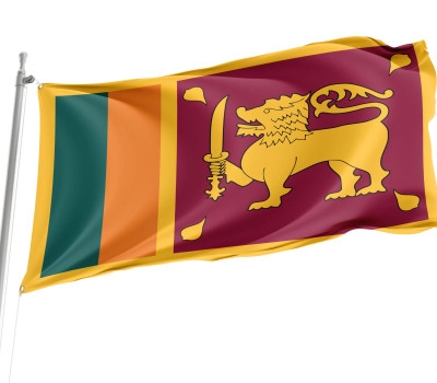 Sri Lanka Outdoor Quality Flag