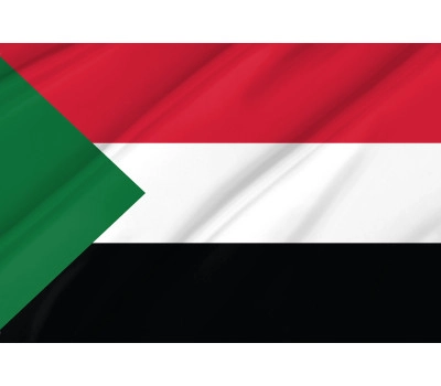 Sudan Outdoor Quality Flag