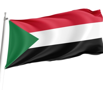 Sudan Outdoor Quality Flag