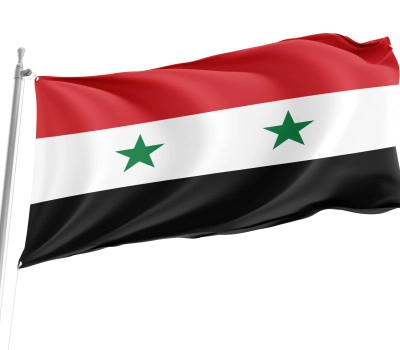 Syria Outdoor Quality Flag