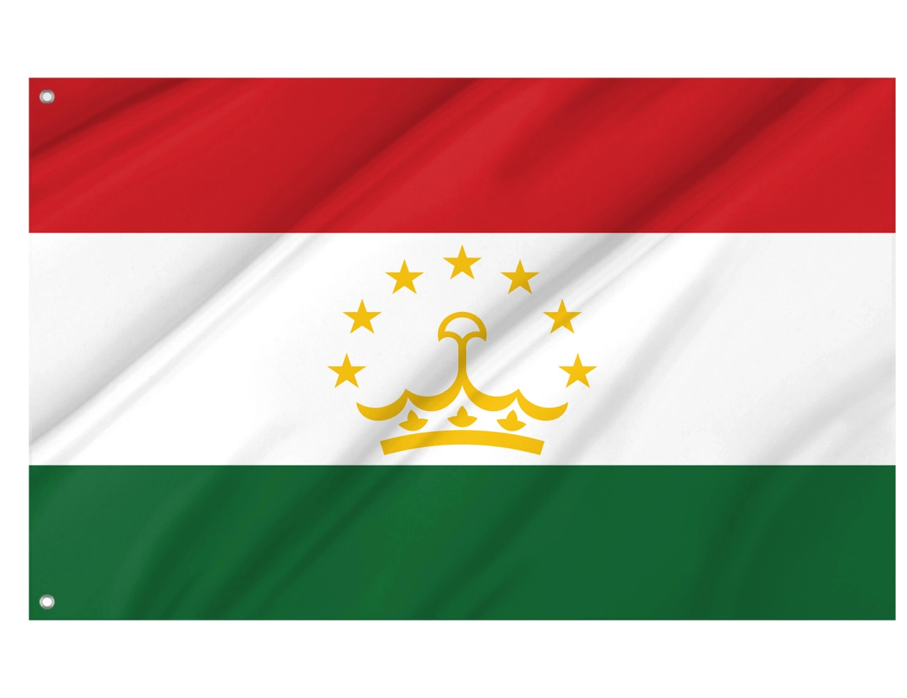 Tajikistan Outdoor Quality Flag