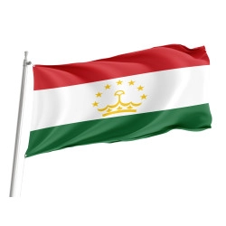 Tajikistan Outdoor Quality Flag