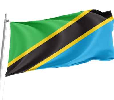 Tanzania Outdoor Quality Flag