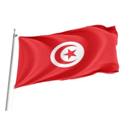 Tunisia Outdoor Quality Flag