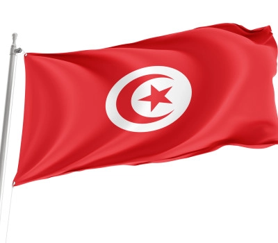 Tunisia Outdoor Quality Flag
