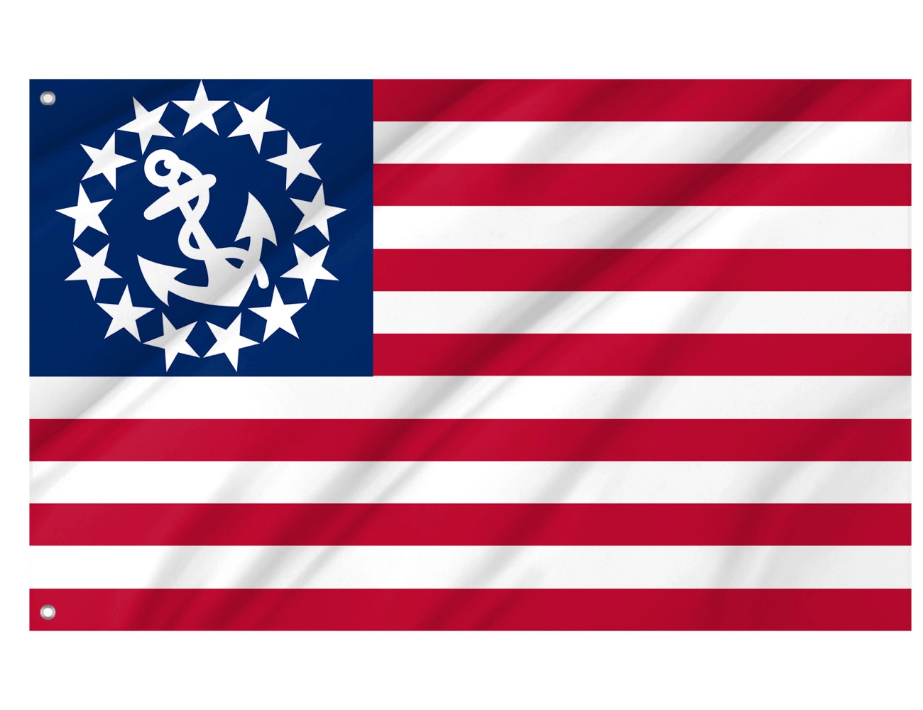 US Yacht Ensign Outdoor Quality Flag