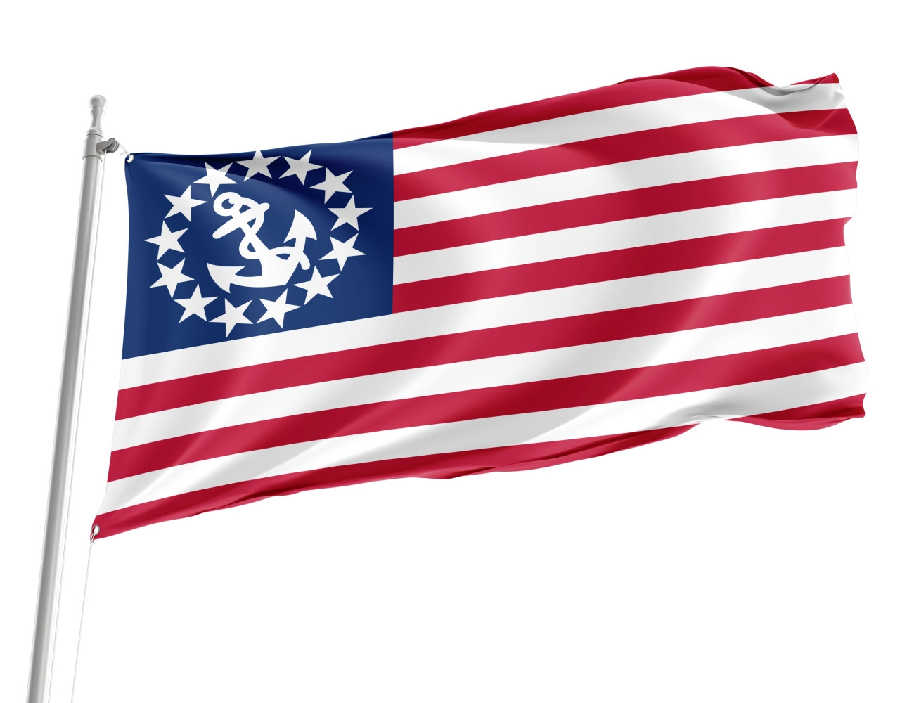 US Yacht Ensign Outdoor Quality Flag