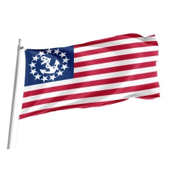 US Yacht Ensign Outdoor Quality Flag