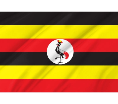 Uganda Outdoor Quality Flag