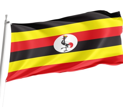 Uganda Outdoor Quality Flag