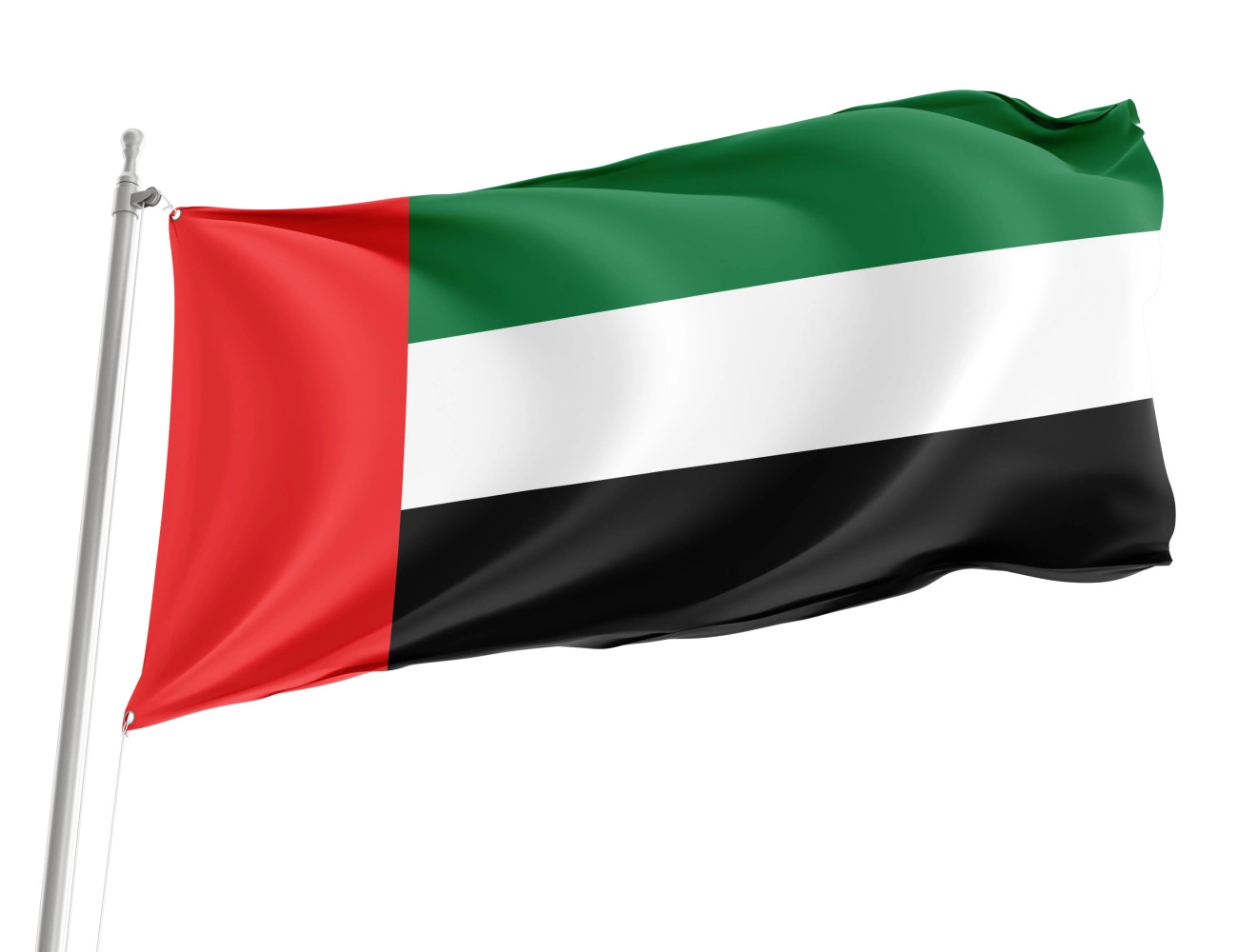 United Arab Emirates Outdoor Quality Flag