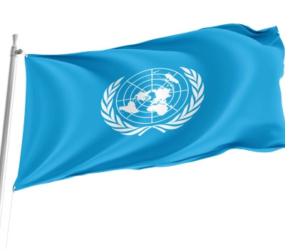 United Nations Outdoor Quality Flag