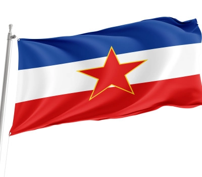 Yugoslavia Outdoor Quality Flag