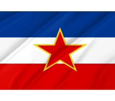 Yugoslavia Outdoor Quality Flag