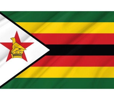 Zimbabwe Outdoor Quality Flag