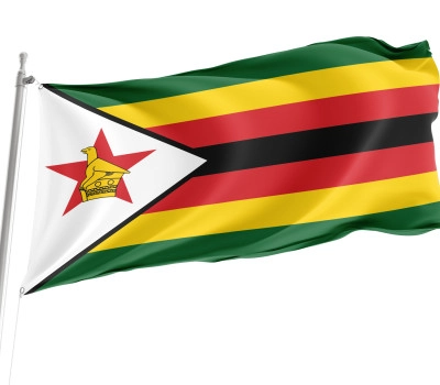 Zimbabwe Outdoor Quality Flag