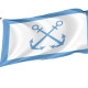 Argentine Prefecture Outdoor Qualität Flagge - Image 1