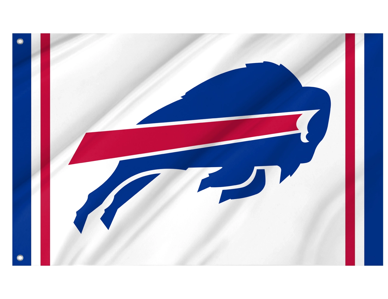 Buffalo Bills weiße NFL Flagge Premium