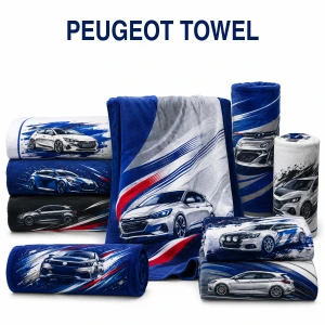 Peugeot Beach Towels