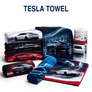 Tesla Beach Towels