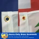 Aruba Flag with Red Star for Indoor & Outdoor Use - Image 6