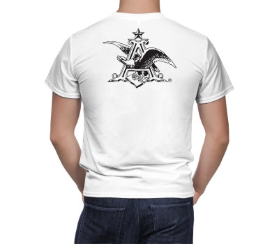 Anheuser Busch White Retro Beer White T-Shirt