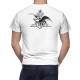 Anheuser Busch White Retro Beer White T-Shirt - Image 2