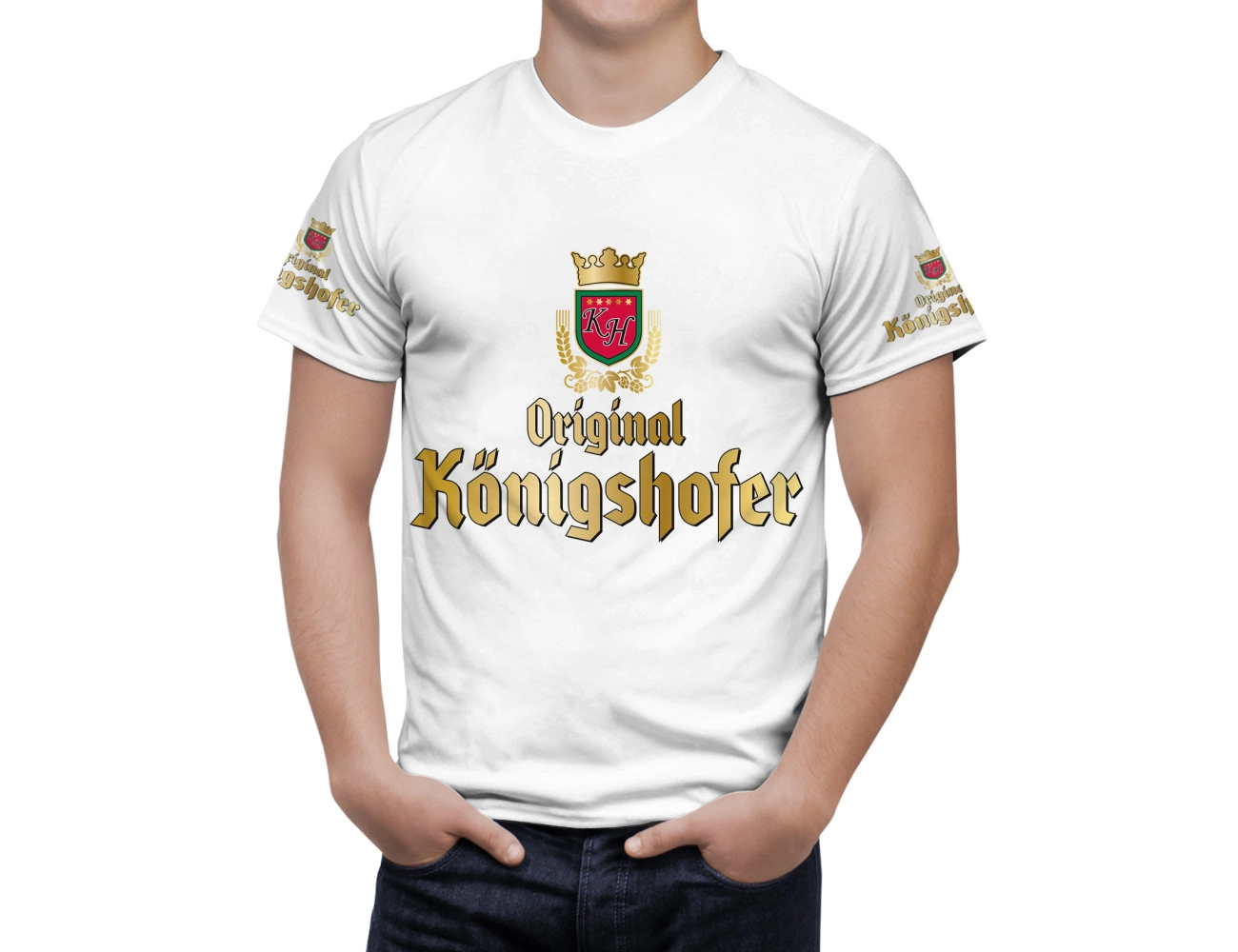 Königshofer Beer White T-Shirt, BEER-SHIRT--1