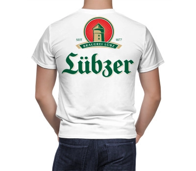 Lübzer Beer White T-Shirt