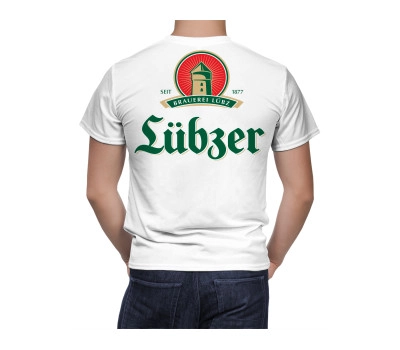 Lübzer Beer White T-Shirt
